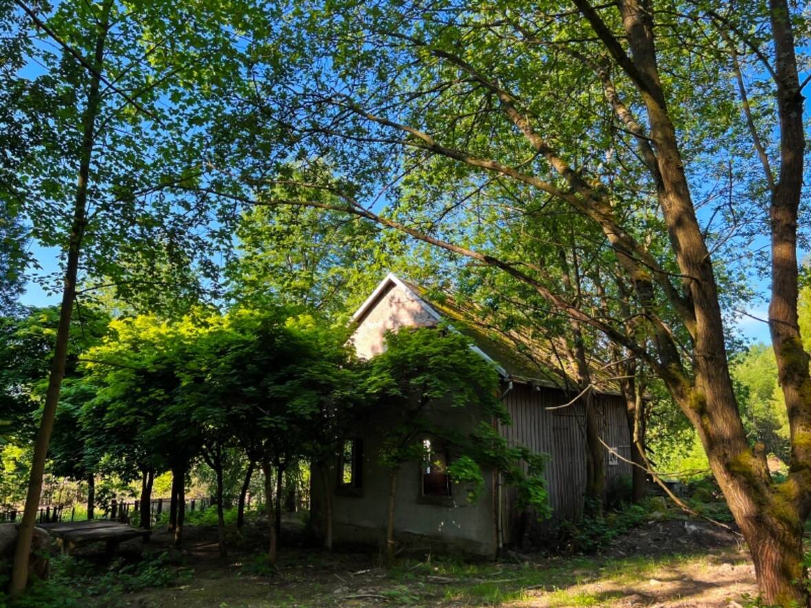 G&auml;stehaus mit Zugang zum Pool