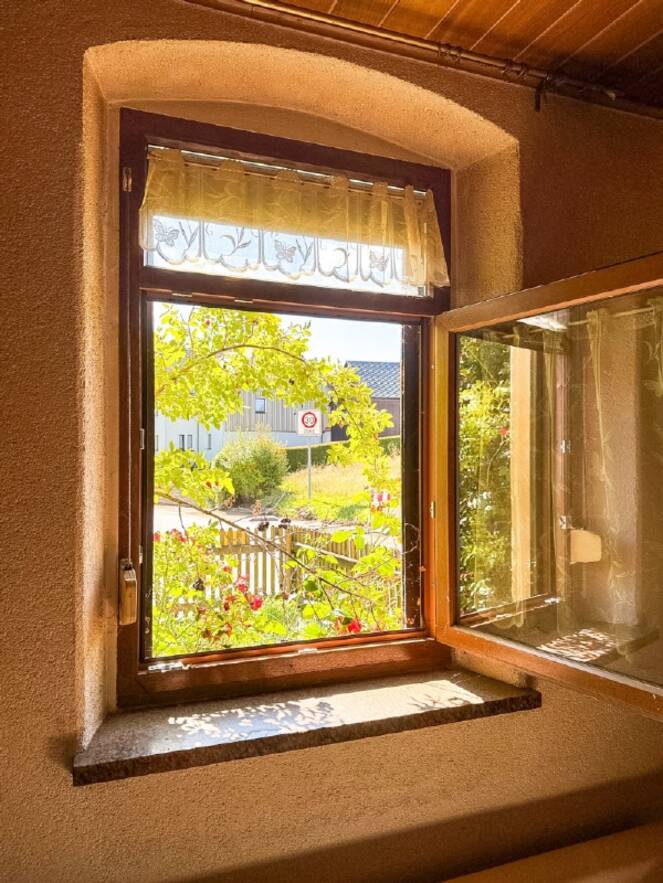 Blick aus dem Speisezimmer