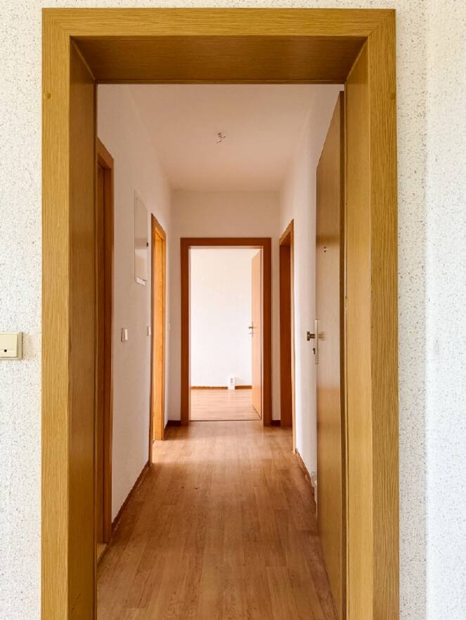 Blick vom Hausflur in die Wohnung Blick vom Hausflur in die Wohnung