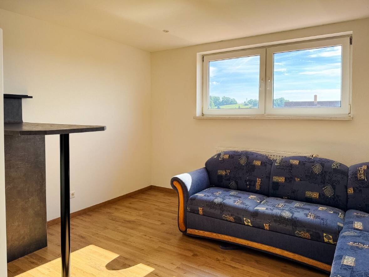 Einraumwohnung im DG